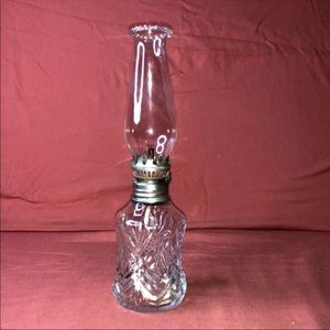 Lamplight Farms Crystal Oil Lamp